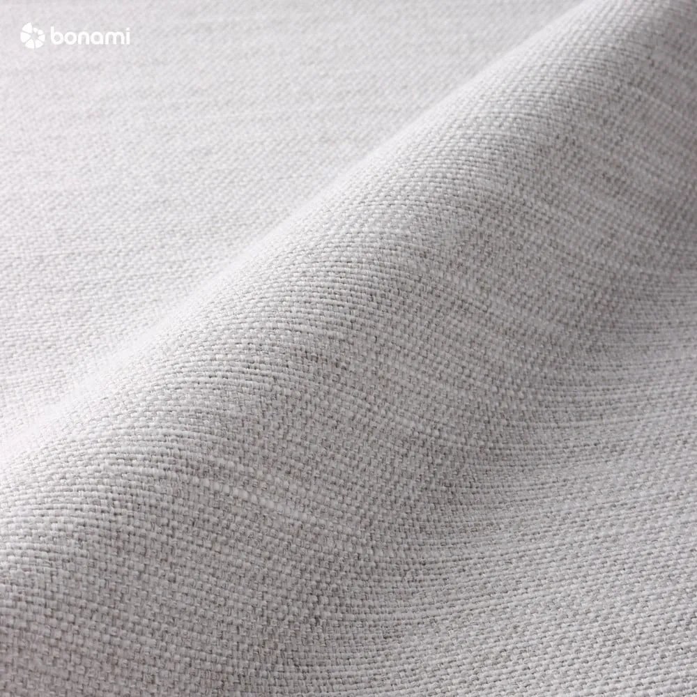 Svetlosivá čalúnená dvojlôžková posteľ s úložným priestorom s roštom 140x200 cm Lotte – Meise Möbel