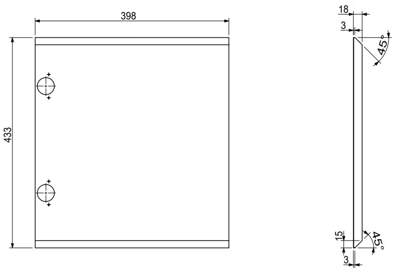 Mexen Rivel, kúpeľňová skrinka 120 cm s pravým umývadlom Vela, 2S, 1D, drážkovaná, grafitová/biela matná, 91A23-12047-3-BBFFF66-W23P01