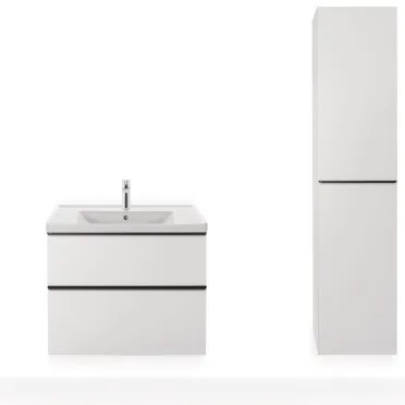Duravit 2367800000 - Závesné umývadlo D-NEO 80x48 cm keramika/lesklá biela