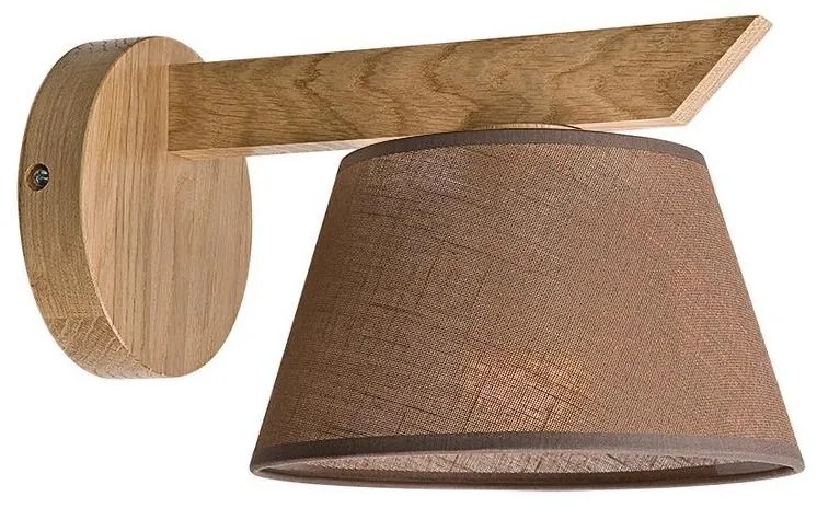 Nástenné svietidlo ANTONIO 1xE14/40W/230V dub