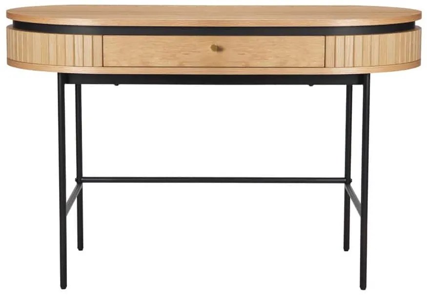 Moderný písací stolík Dalvik dubová dyha 120cm