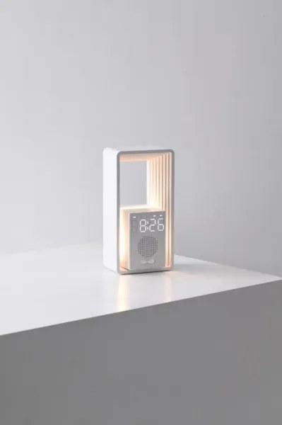 Immax 09113L - LED stolná lampa s budíkom a nabíjaním CALM LED/3,5W/5V