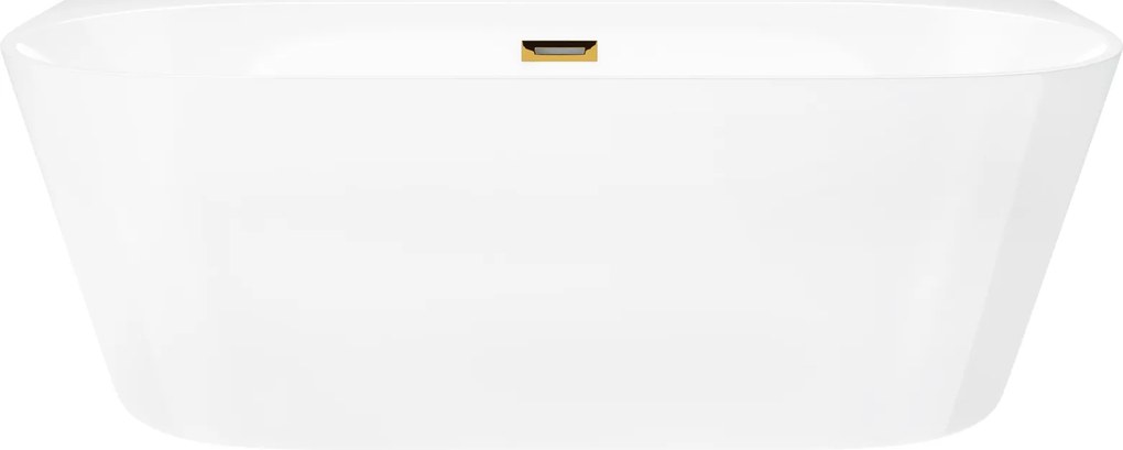 Nástenná vaňa Corsan Mono 150, zlatá zátka