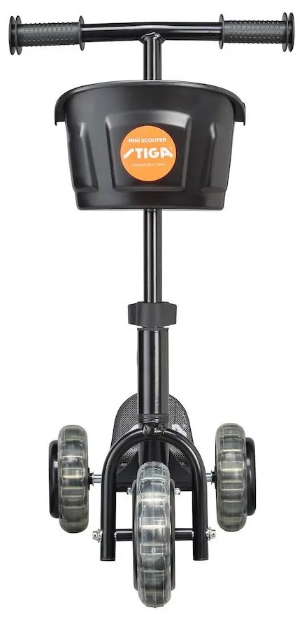 Detská kolobežka STIGA Mini Kid 3W 2022, čierna