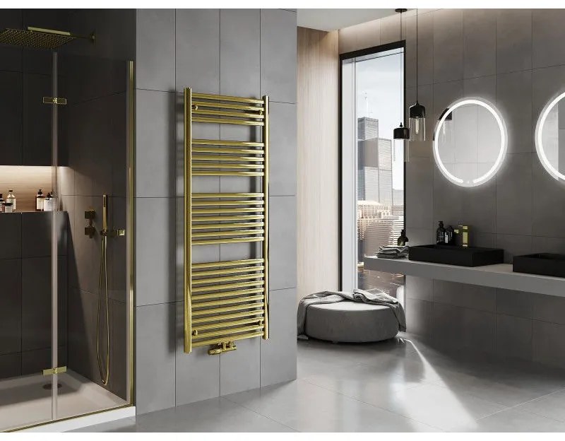 Mexen Hades, vykurovacie teleso 1500x600 mm, 641 W, zlatá lesklá, W104-1500-600-00-50