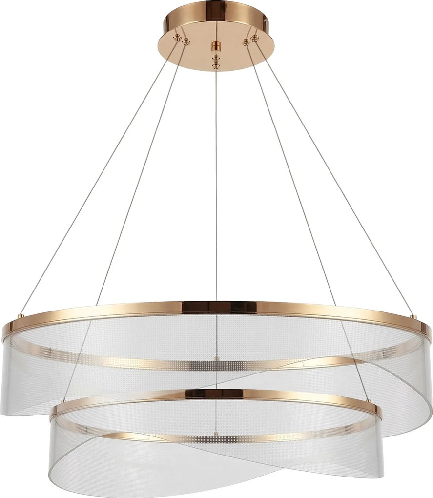 Toolight Rea, ZÁVESNÁ STROPNÁ G146-2CP GOLD, OSW-04702
