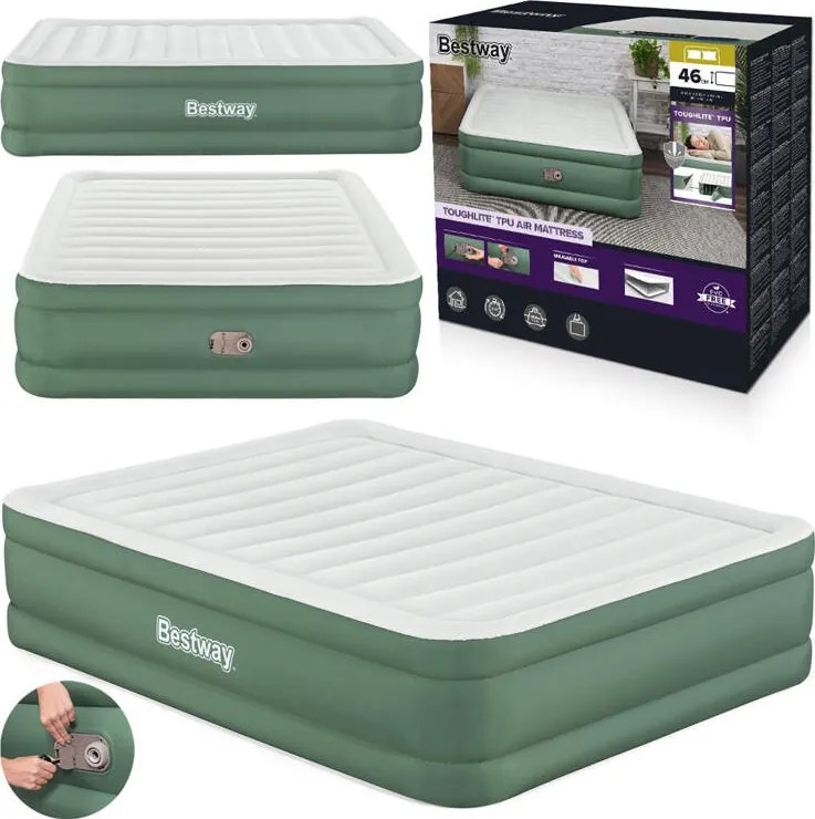 Bestway samonafukovací kempingový matrac pre 2 osoby, nosnosť 350 kg, 203 x 152 cm 69646