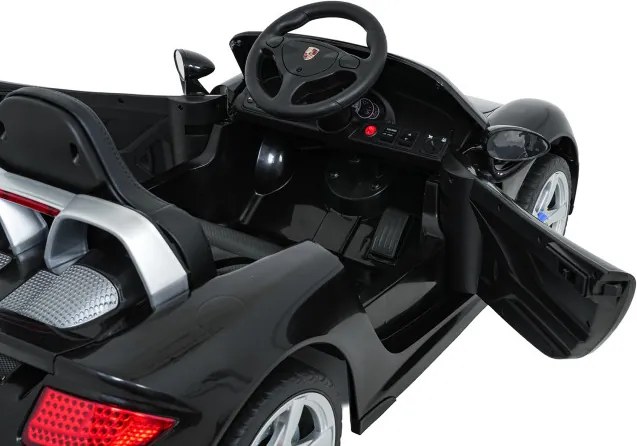 Elektrické autíčko Porsche 911 Carrera čierne