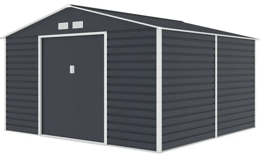 Záhradný domček G21 GAH 1085 - 340 x 319 cm, antracitový 63900694