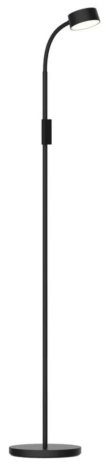 LED Stmievateľná stojacia lampa BRUNO LED/3W/230V 3000/4000/6500K čierna