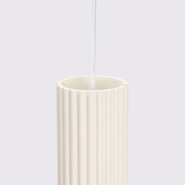 Sollux SL.1594 - Luster na lanku KARBON 3xGU10/10W/230V krémová