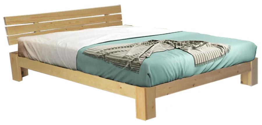 Manželská posteľ 160 cm Alpo (s roštom). Vlastná spoľahlivá doprava až k Vám domov. 1016536