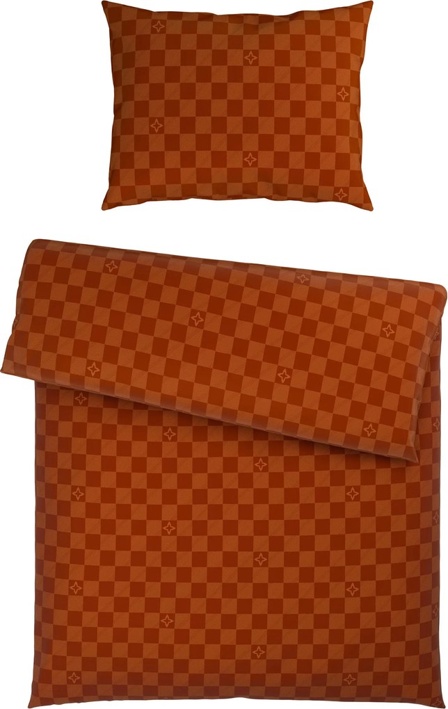 XXXLutz POSTEĽNÁ BIELIZEŇ satén oranžová 140/200 cm Ambia Home - Obliečky & plachty - 004443009303