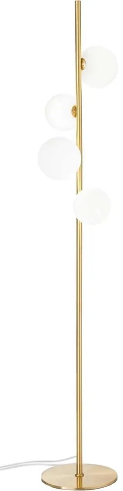 Ideal Lux - LED Stojacia lampa PERLAGE 4xG9/3W/230V zlatá/biela