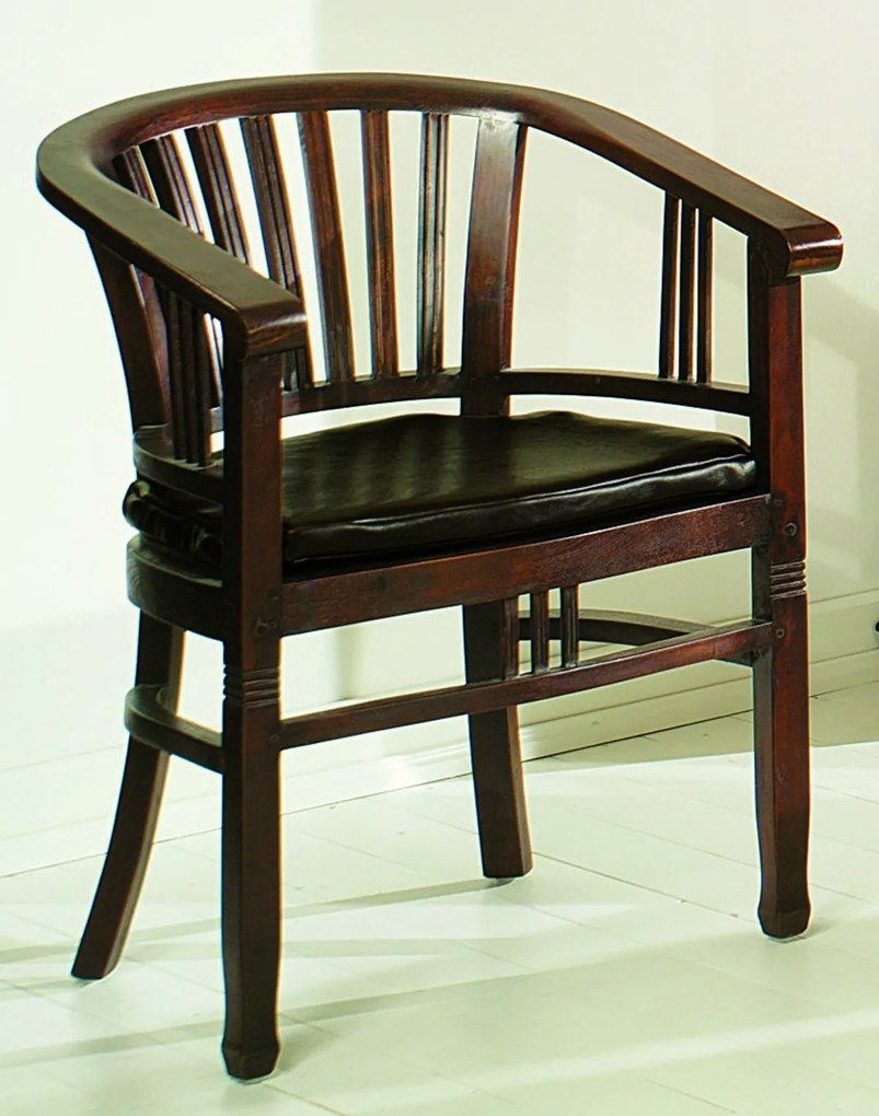 Starožitná čierna Stolička SAMBA 50 × 60 × 86 cm 50 × 60 × 86 cm / výška sedadla – 47 cm SIT MÖBEL