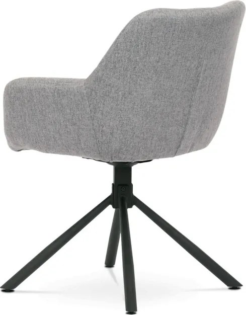 Jedálenská stolička sivá HC-532 SIL2