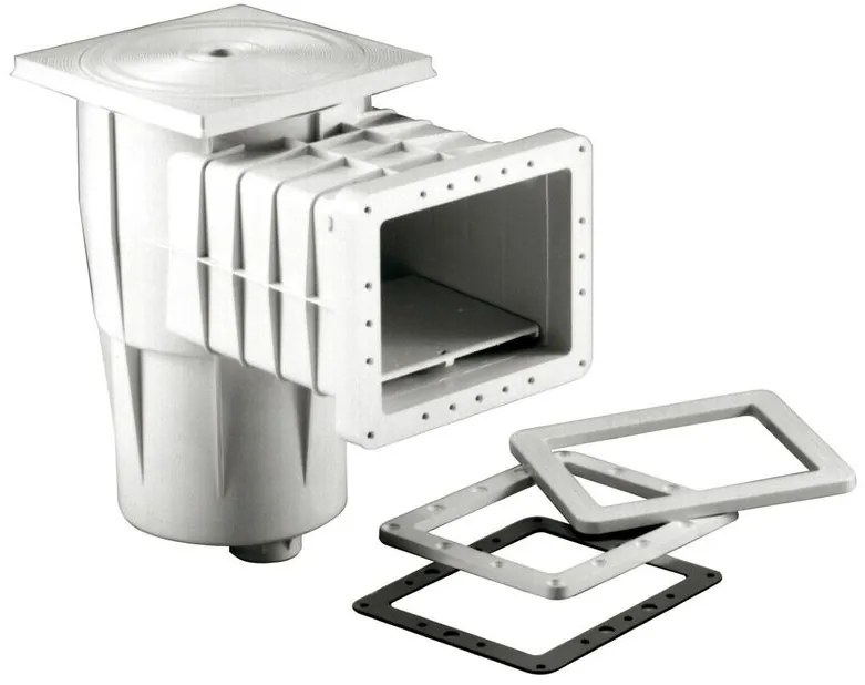 Bazénový skimmer s dlhým hrdlom 200 x 180 mm
