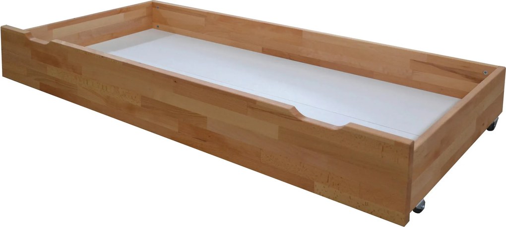 XXXLutz ÚLOŽNÝ PRIESTOR POD POSTEĽ, 152/16/63 cm, buk Carryhome - Postele - 00002V000507