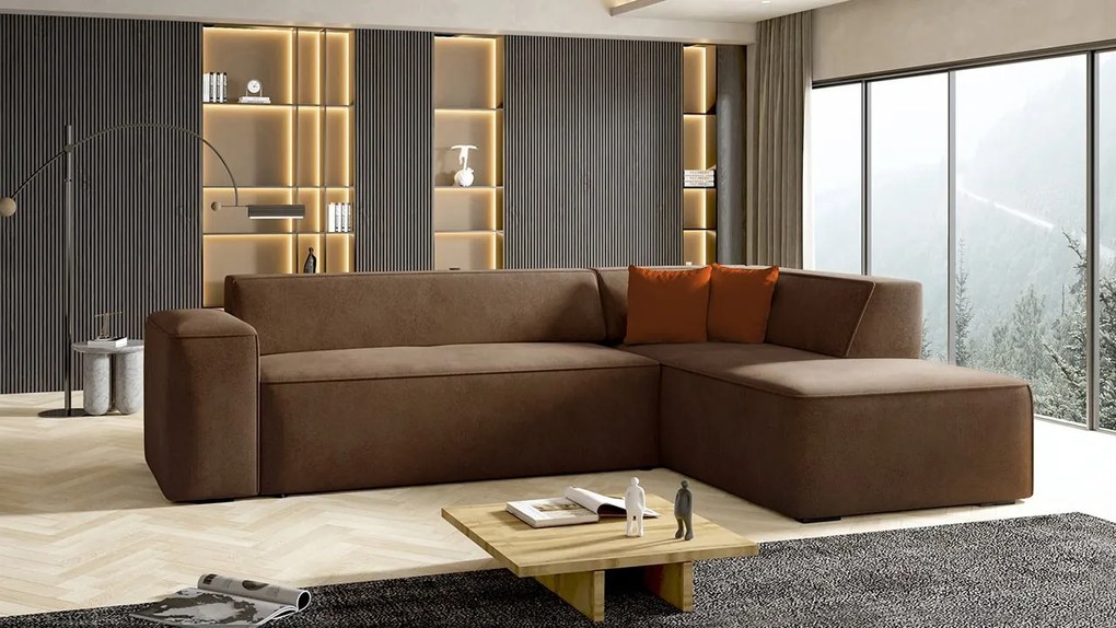 Rohová sedačka Ardisia Premium, Dostupné poťahy: Terra 05 + Terra 05 + Terra 06 ECO, Strana: pravá