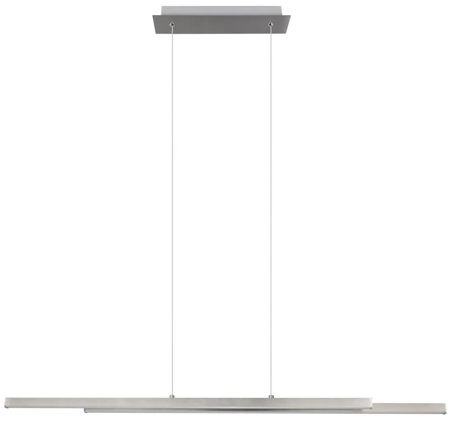 LED závesné svietidlo v striebornej farbe Odio – Trio