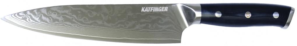 KATFINGER | Box Black Chef | sada damaškových nožů 3ks | KFs101