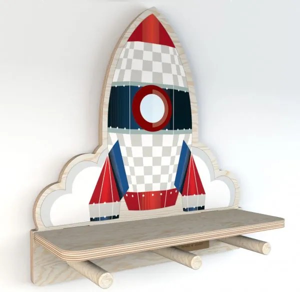 Dekornik Polička do detskej izby raketa