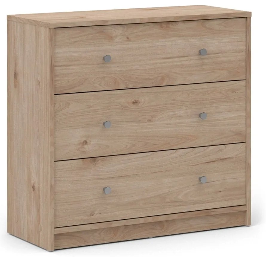 Komoda v dubovom dekore Tvilum May, 72 x 68 cm