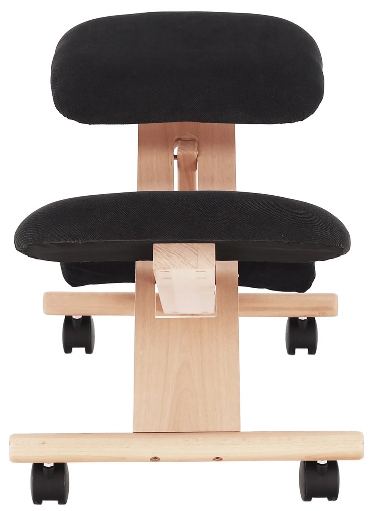 Ergonomická kľakačka Gloire (čierna + buk). Vlastná spoľahlivá doprava až k Vám domov. 1028728