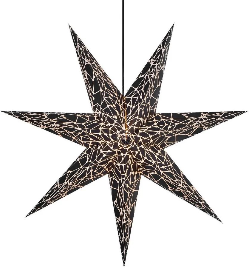 Čierna vianočná svetelná dekorácia Karla – Markslöjd