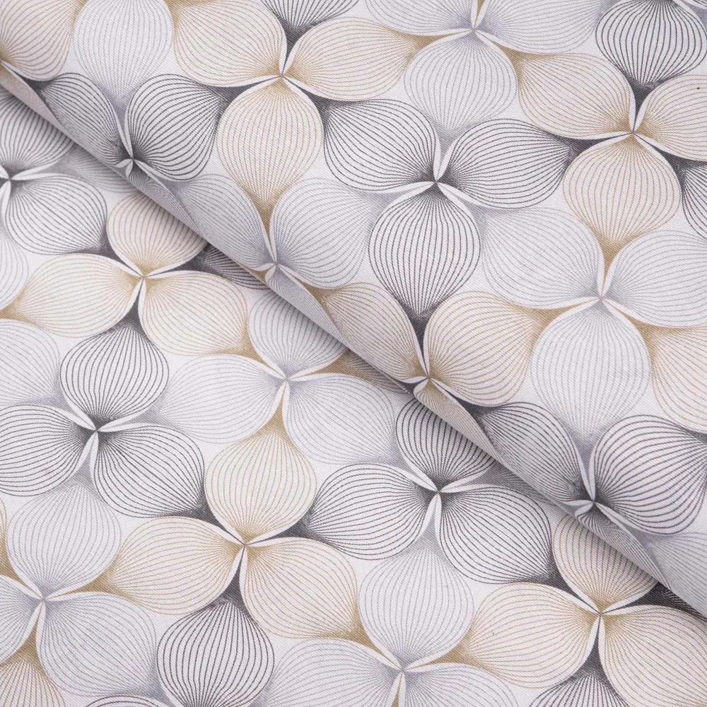 Biante Dekoračný behúň na stôl PML-031 Designové geometrické obrazce na bielom 20x160 cm