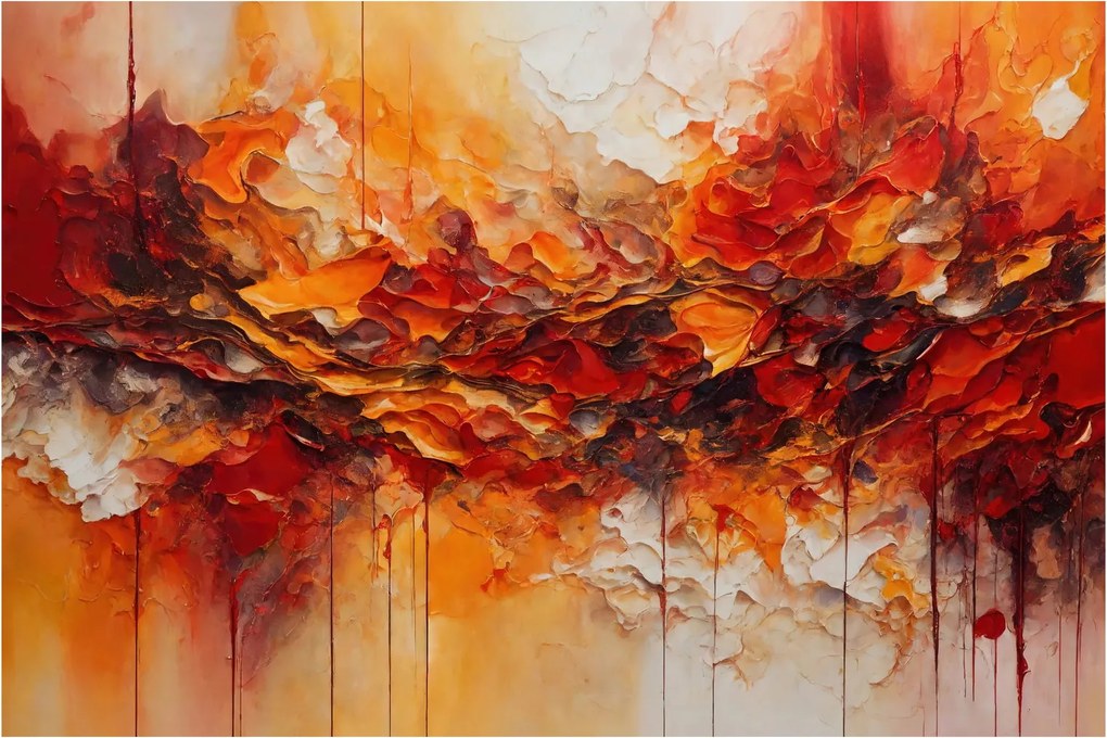 Obraz - Abstrakcia (90x60 cm)