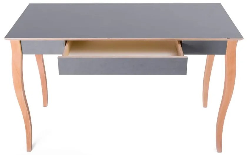 Sivý písací stôl Ragaba ToDo