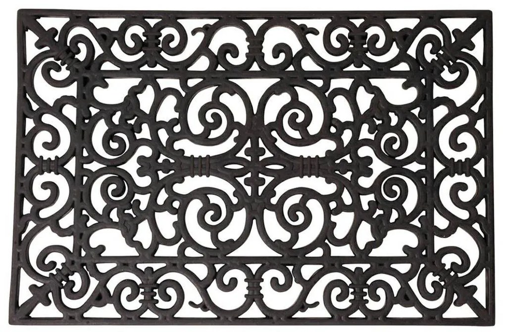 Esschert Design Vonkajšia rohožka Gemma, 60x40 cm