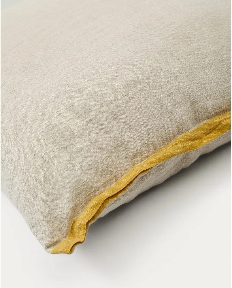 Ľanová obliečka na vankúš 45x45 cm Suerta – Kave Home