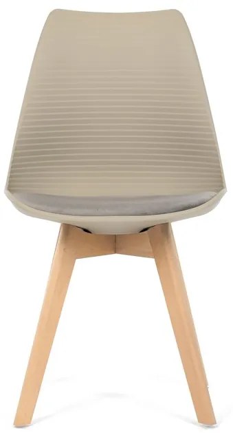 Autronic BONTEC Jedálenská stolička, hnedá, plast, CT-X7055 CAP Farba: Hnedá