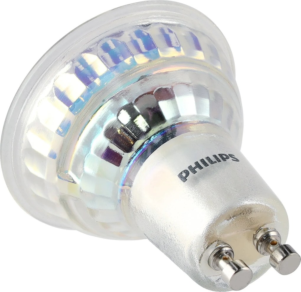SADA 10x GU10 LED žiarovka PHILIPS 4,9W 550lm - teplá biela