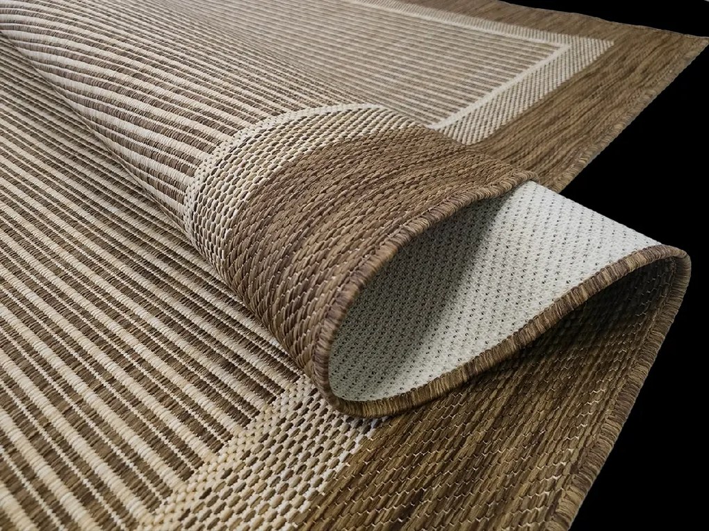 BE Koberec Eqos 0001 BEIGE – béžový obdĺžnikový Rozmer: 60x100 cm