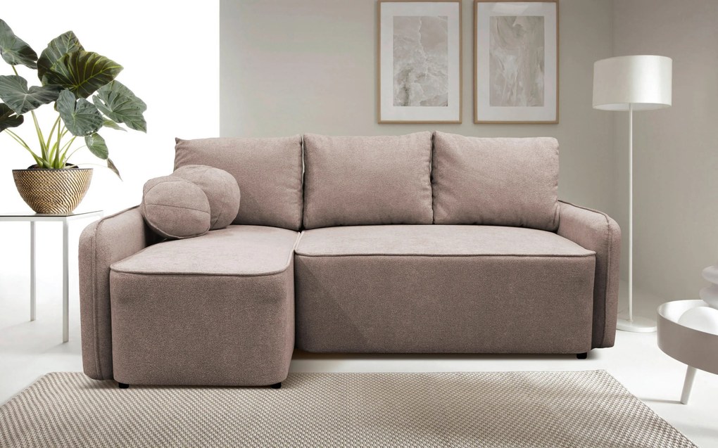 XXXLutz ROHOVÁ SEDAČKA, textil, ružová MID.YOU - Sedačky - 001574006707