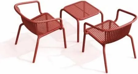 Záhradný odkladací stolík BRENES 54,5x53,5x41,5 cm - výber z 5 prevedení