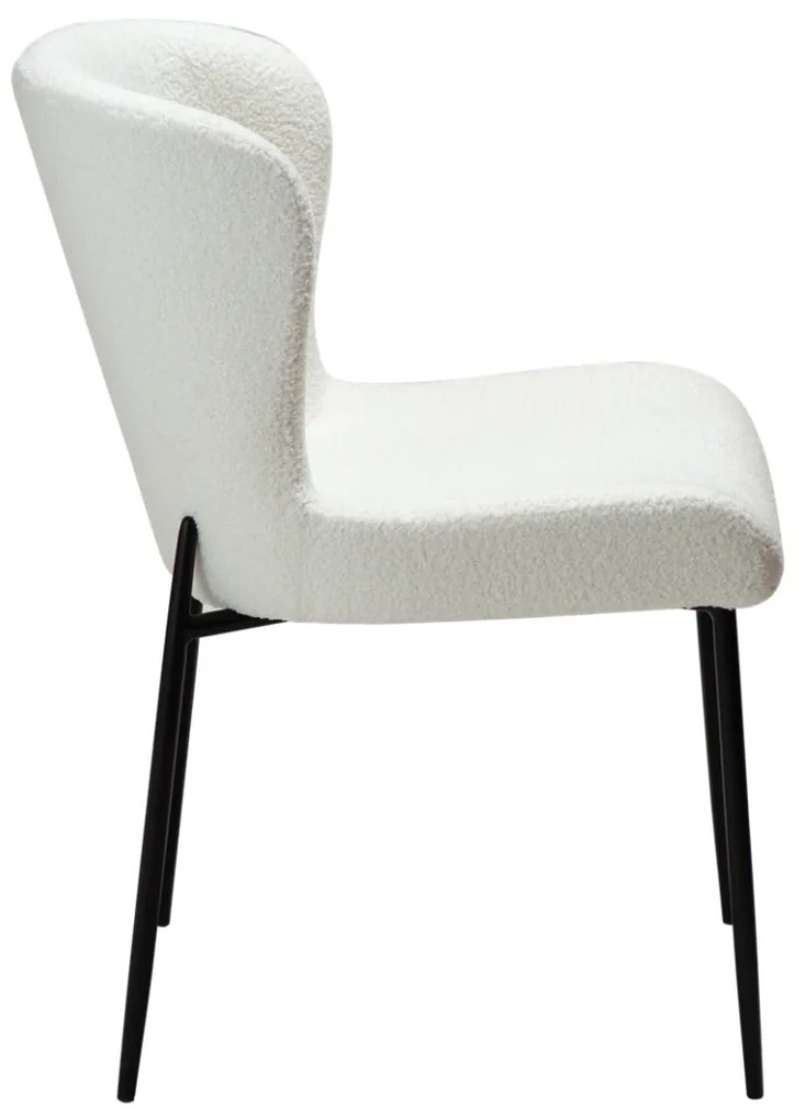 GLAM ČALÚNENÁ STOLIČKA bone/bone