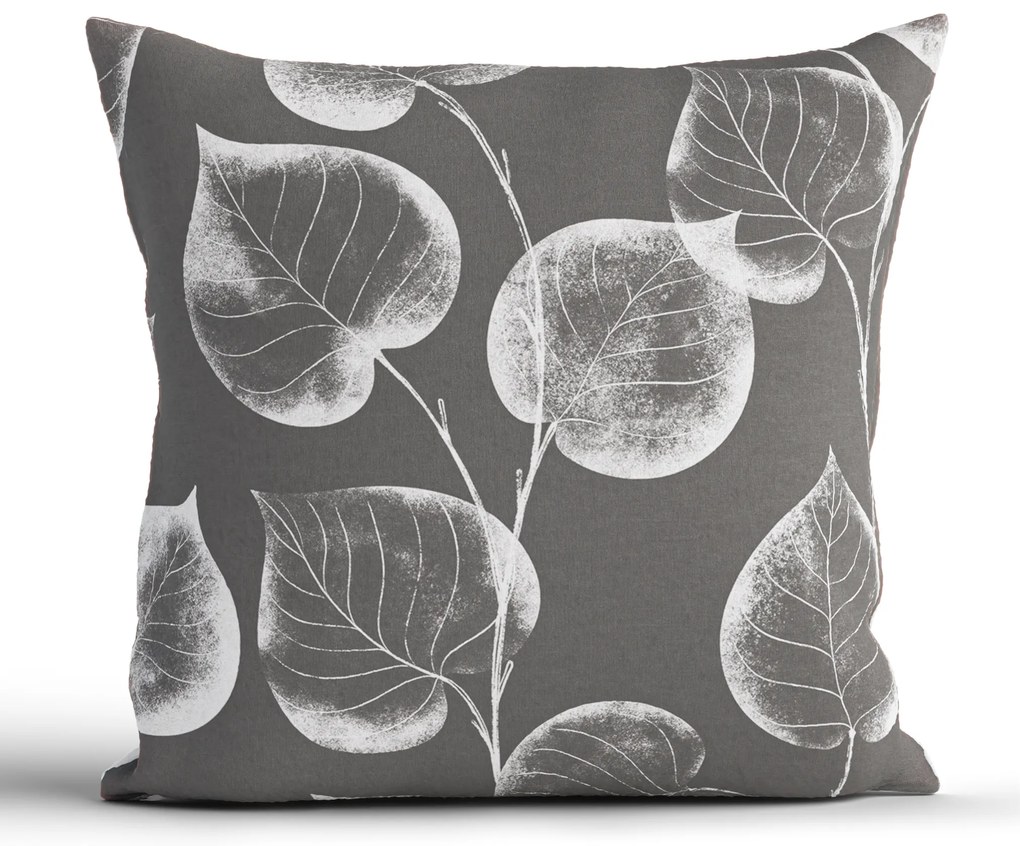 Bavlnená obliečka na vankúš Renforcé 40 × 40 cm – Eliot tmavo šedý