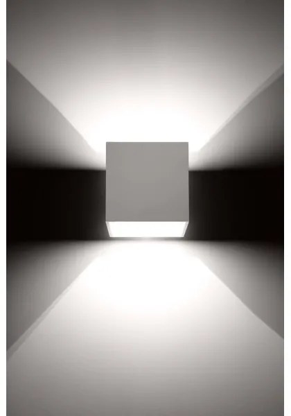 Sollux SL.0059 - Nástenné svietidlo QUAD 1 1xG9/8W/230V biela