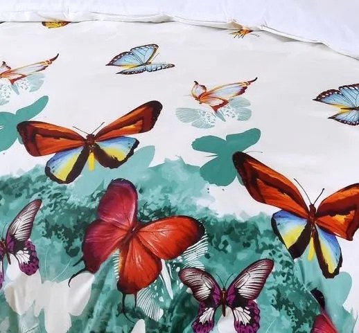 Obliečky PRIMA BUTTERFLY 7-dielna sada 140x200 cm