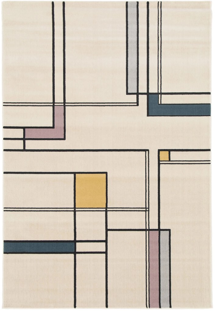 Balta, Kusový koberec Canvas 18715-065, 80x150, béžová, obývacia izba