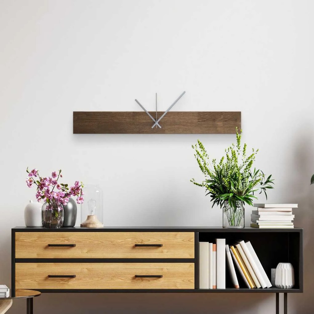 SENTOP | Nástenné hodiny do moderného interiéru I SENTOP MAS020-3073-BLACK-60x8 analógové
