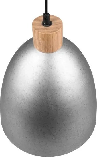 Luster Jagger 25 cm, starožitný nikel