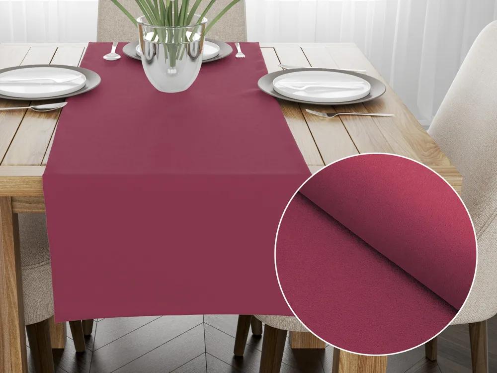 Biante Dekoračný behúň na stôl BKS-414 Malinovo červený 20x160 cm