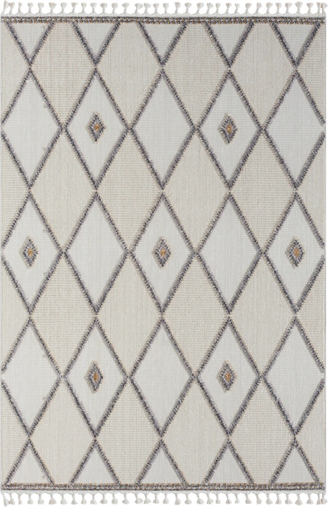 My Flair, Kusový koberec Luana 2 beige, 200x290, béžová, chodba / predsieň