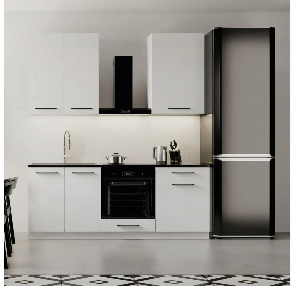 Kuchynská linka EVE 200 cm biela