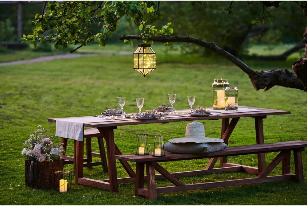 Svetelná reťaz počet žiaroviek 160 ks dĺžka 16 m Knirke – Sirius